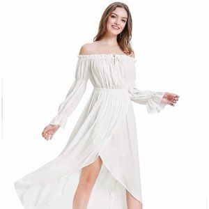 Off-Shoulder White Dress NWT
